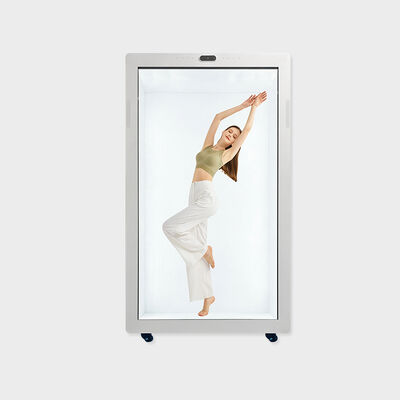 Máquina transparente de la exhibición del LCD de 75 pulgadas con la función 2160*3840 Win10 del tacto