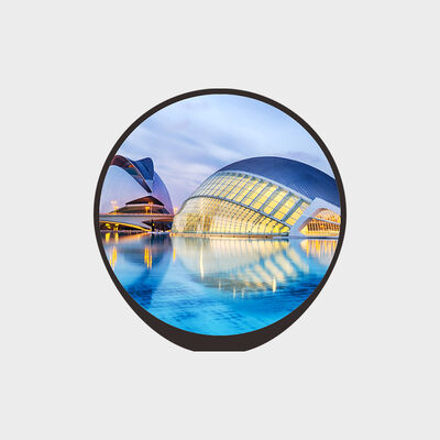 Resolución redonda de la exhibición 360*360 del LCD de 1,8 pulgadas con temperatura ancha de la ayuda del IPS