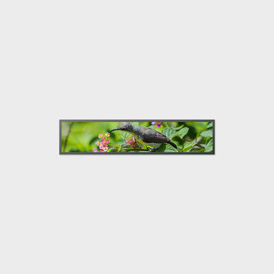 37.8 pulgadas de publicidad de pantalla LCD Tipo 1920*387 LVDS 2000nits