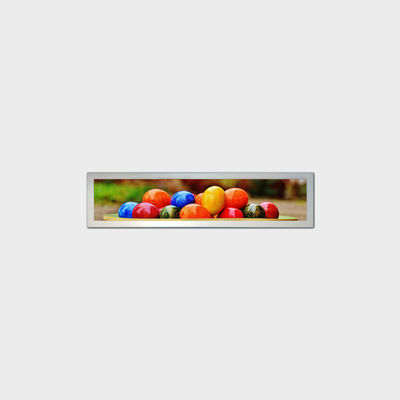 13.8 pulgadas Tipo de barra pantalla LCD 1920 * 358 LVDS 700nits pantalla de publicidad del autobús