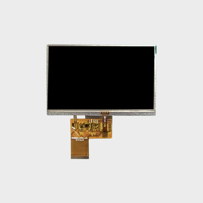 Display LCD RGB de tamaño mediano y pequeño de 5,0 pulgadas 800×480 600Nits para dispositivos de mano