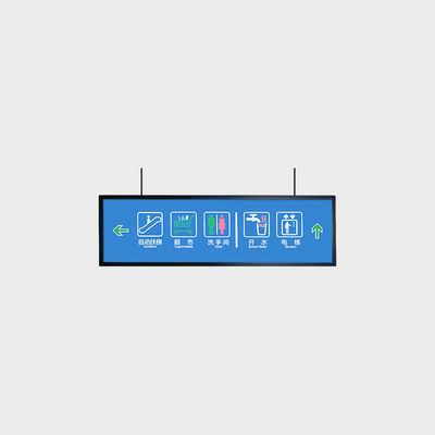 47Display de pantalla de publicidad LCD de dos lados de 0,6 pulgadas 1920*360