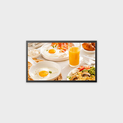 Máquina publicitaria TFT LCD de 27 pulgadas con solución de sistema Android 11.0