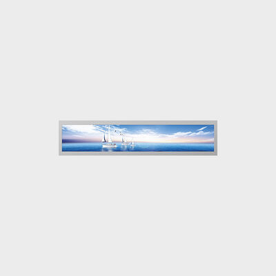 Tipo personalización completa de la barra de 19,1 pulgadas de la ayuda de la solución del corte de la exhibición de TFT LCD
