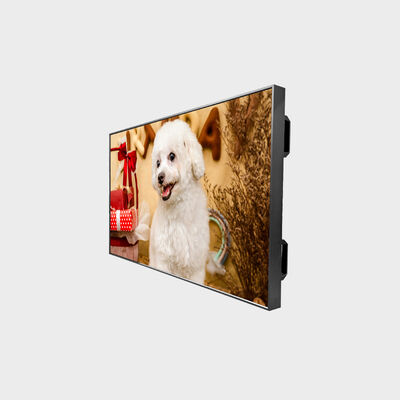 55 pulgadas con solución de máquina completada de publicidad LCD de alto brillo de 3500 nits