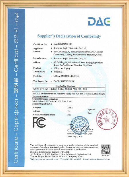 China Shenzhen Rogin Electronics Co., Ltd. certificaciones