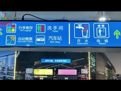 47Display de pantalla de publicidad LCD de dos lados de 0,6 pulgadas 1920*360