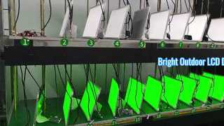 Solución de alto brillo con pantalla TFT de 15 pulgadas