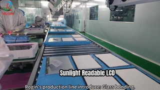 Vídeo de montaje de LCD de alto brillo de 18,5 pulgadas